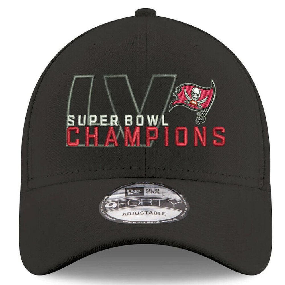 NEW Tampa Bay Buccaneers New Era Super Bowl LV Champions Victory 9FORTY Hat